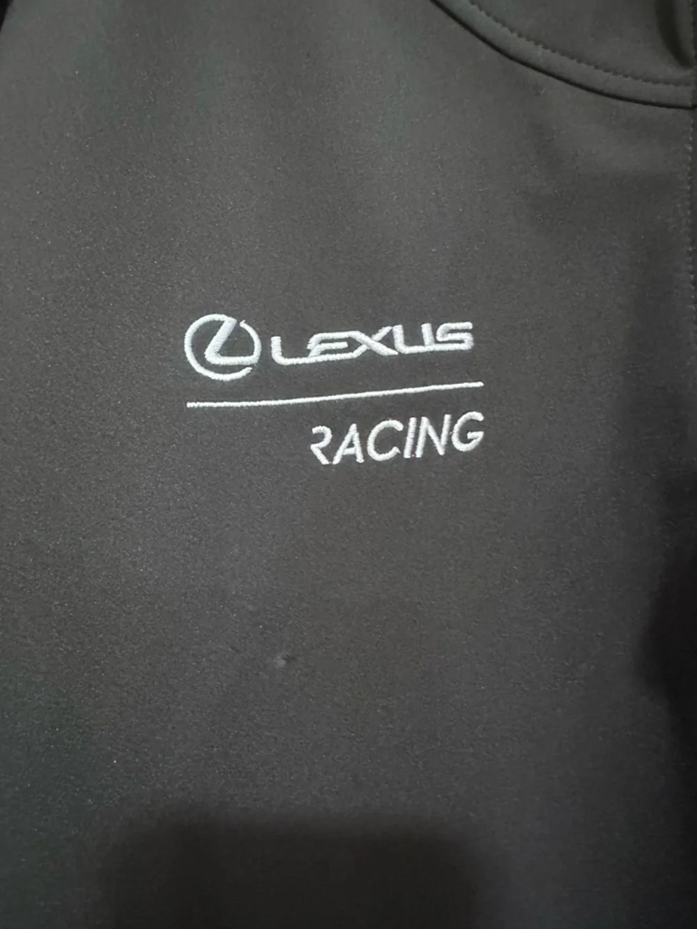 Men’s Lexus Racing Black Softshell Jacket. Size M - Picture 2 of 10